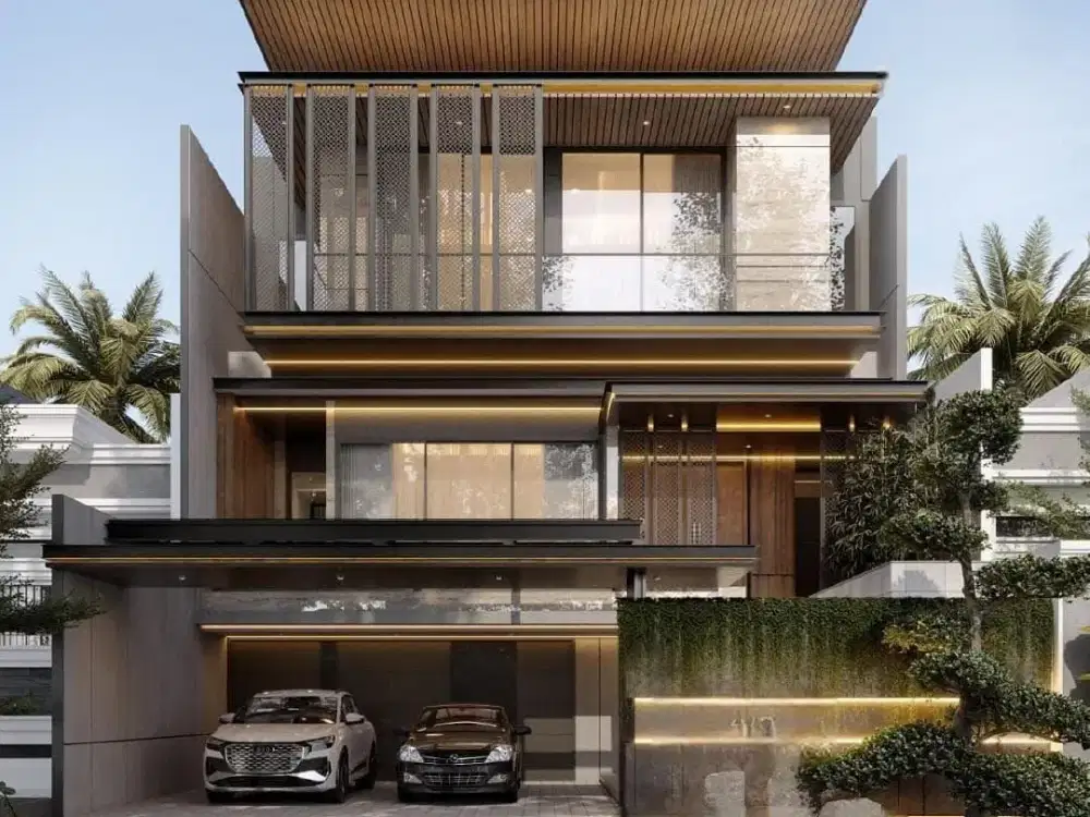 New Luxury Rumah Citraland Bangunan 3 Lantai Strategis Surabaya Barat