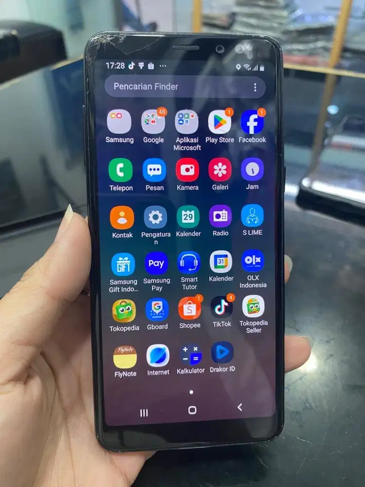 Samsung A8 Hitam ORiginal