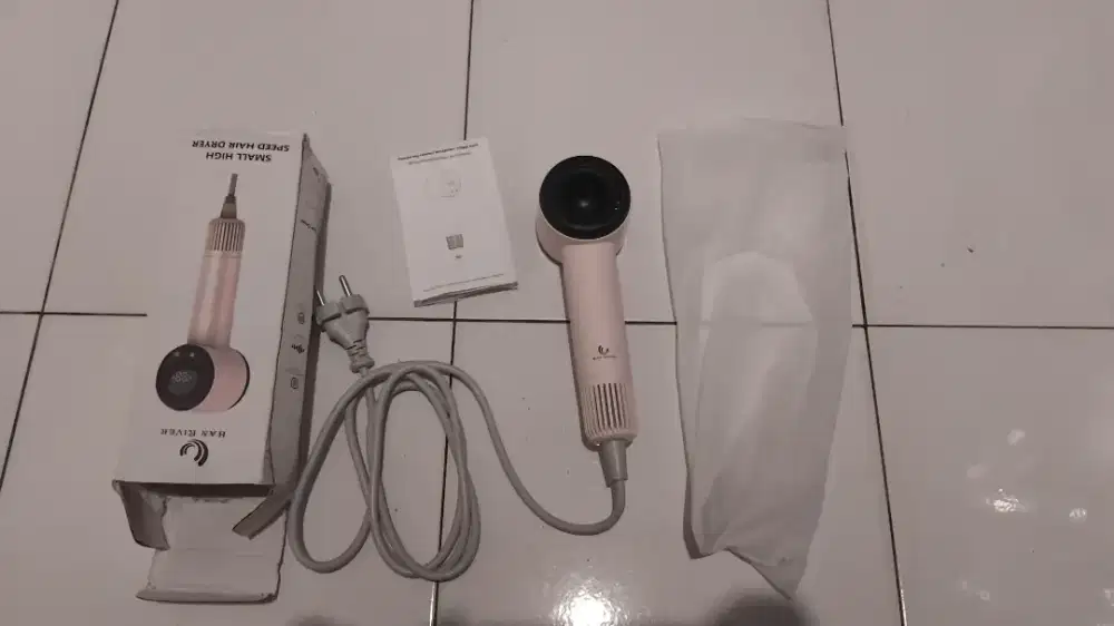 Hair Dryer Mini Han Rive Pink - Bekas Normal