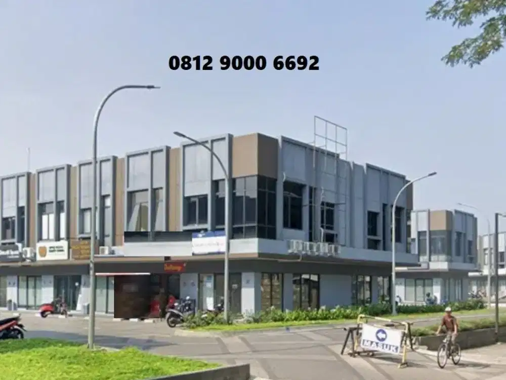 Disewakan Ruko Hook 92 Avenix BSD dekat Avani ICON Atmajaya BSD