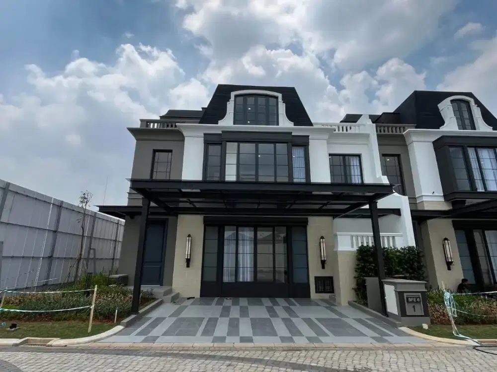 RUMAH CANTIK GADING SERPONG LEBAR 10 SHM!