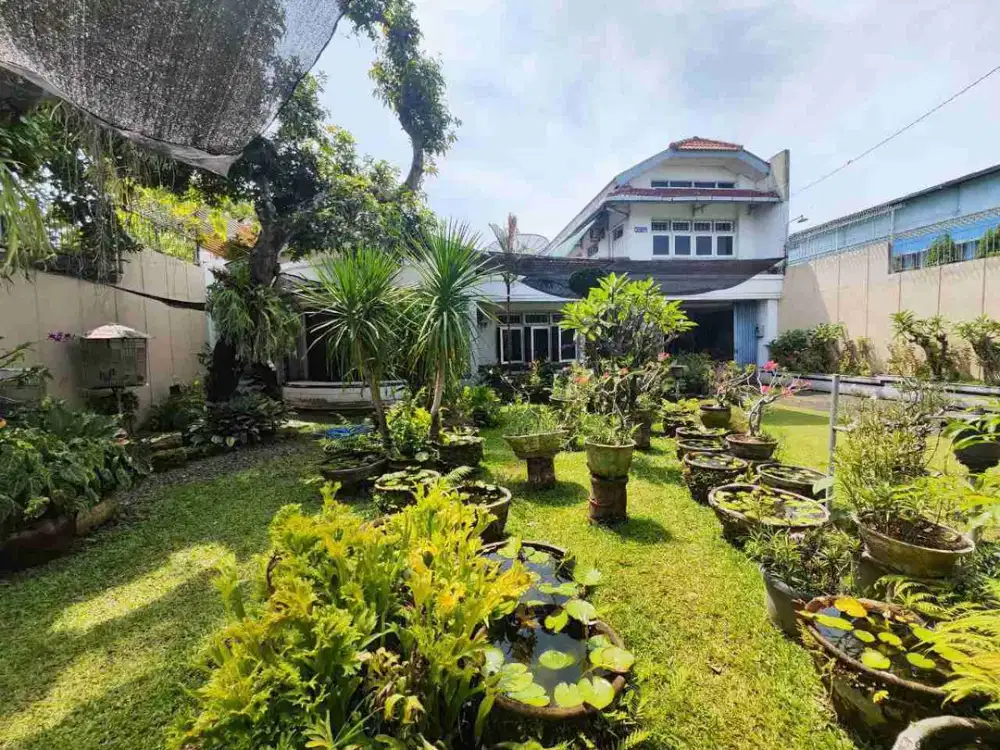 Beli Rumah Lahan Luas Bonus Sarang Burung Wallet dan Bisa untuk Ruang Usaha di Jalan Utama Colomadu Solobarat