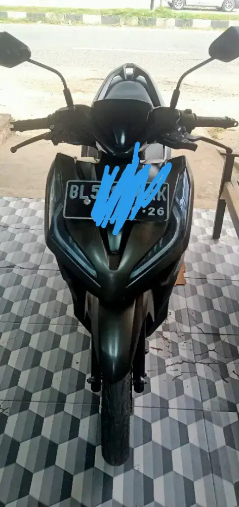 Dijual cepat Vario 150 remot THN 2021 pajak panjang plat BL