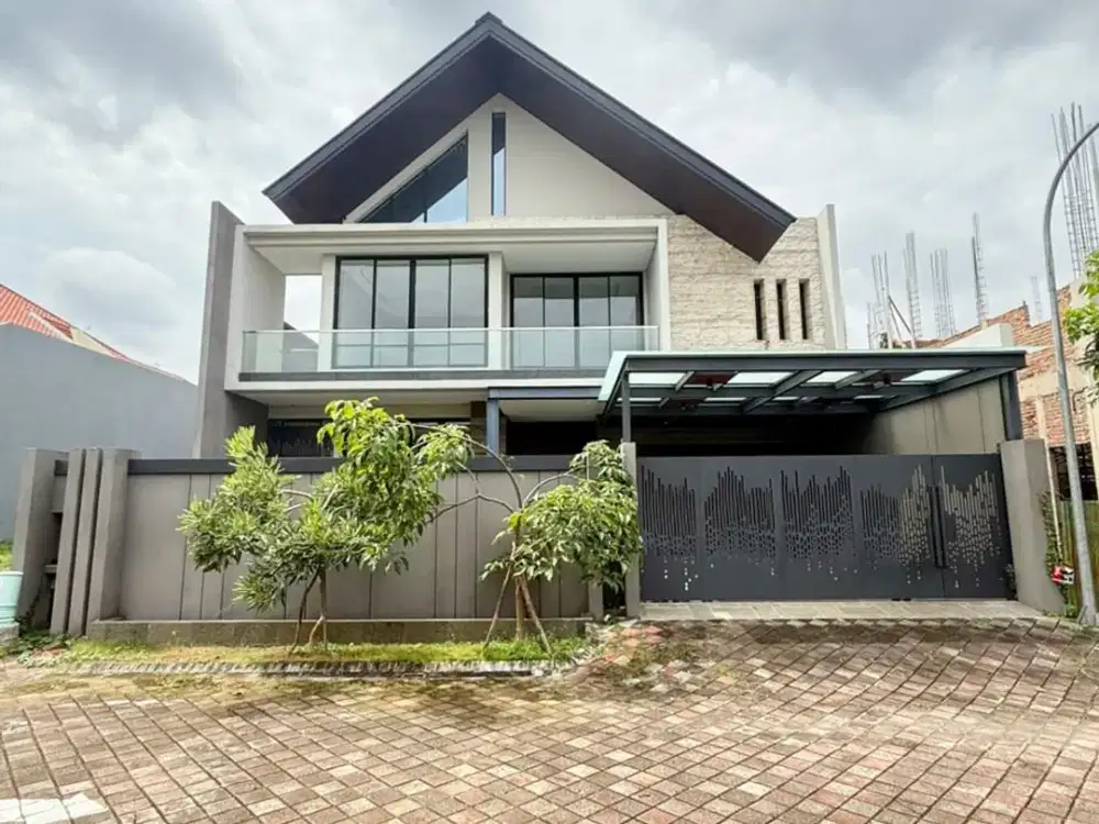 Premium Rumah Gress Minimalis 2 Lt Marmer Furnish Regency 21 Pakuwon