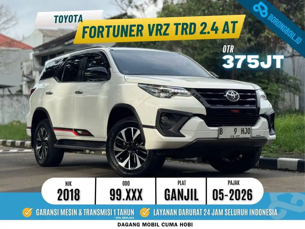 Toyota Fortuner VRZ TRD 2.4 AT 2018 Putih