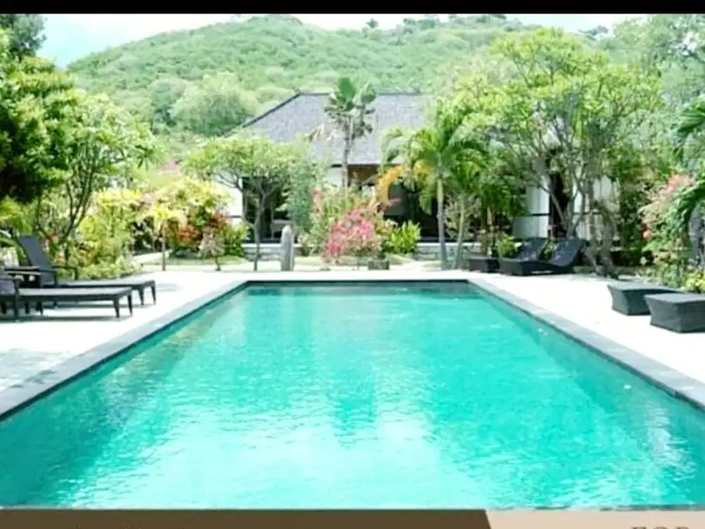Villa di bali komersil aktif tersewa dgn LT.2000m SHM kondisi bagus
