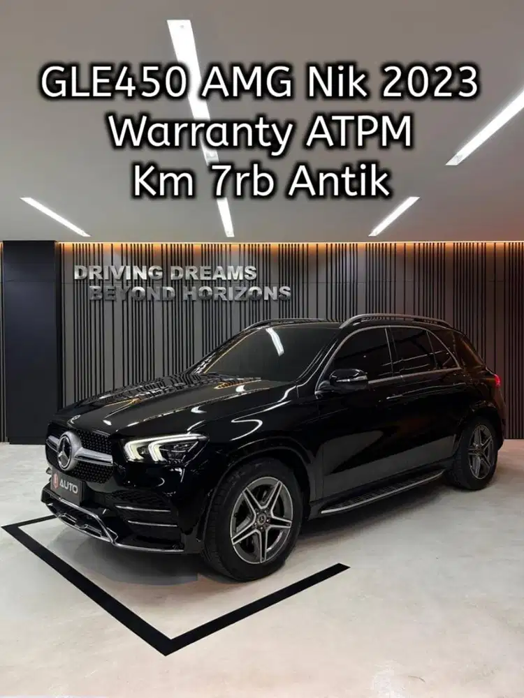 Mercedes Benz GLE 450 GLE450 AMG 2023 Hitam Mercy Km7rb B88BMB