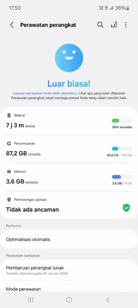samsung a52s 5G 8/128 minusan