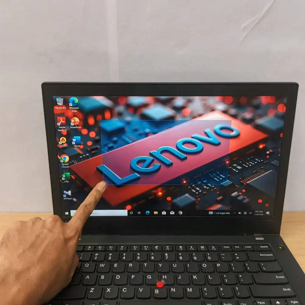 Lenovo thinkpad T470 Touchscreen | Mulus Siap pakai No minus | COD