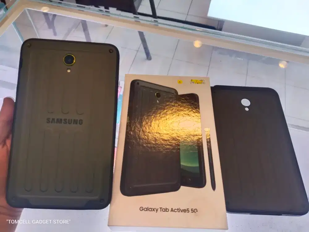 Samsung Tab Active5 5G 6/128, fullset militerygrade tahan banting