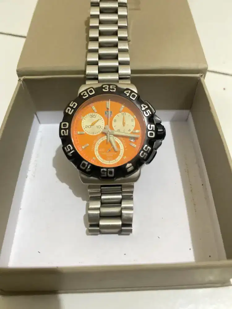 Tag Heuer Formula 1 Dial Orange