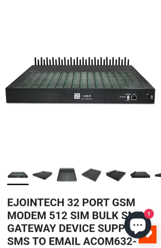 MODEM SMS 512 PORT SIM ALIBABA