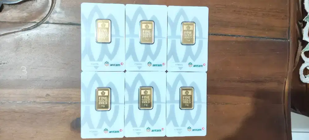 Jual Logam Mulia Emas Antam pecahan 5 gram th 2026