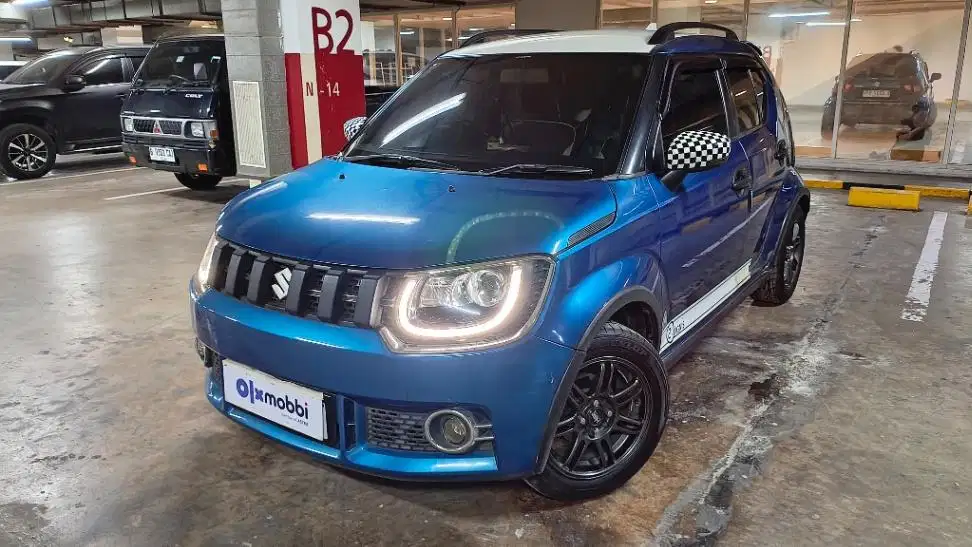 DP MURAH Suzuki Ignis 1.2 GX Bensin-AT 2017 Biru CTZVB