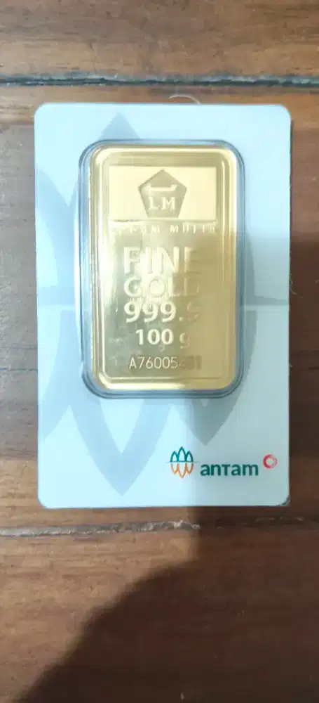 Jual Logam Mulia Emas Antam pecahan 100 gram th 2026