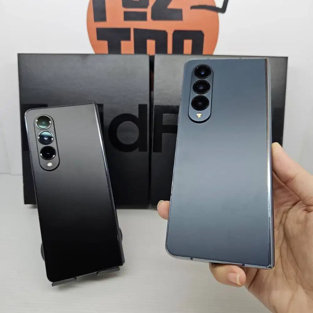 EX SEIN Samsung Z Fold 4 Black & Greygreen 256/512GB Fullset No Minus