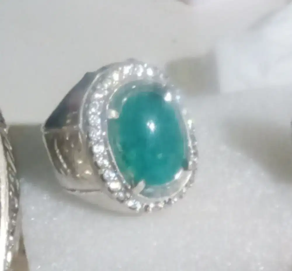 Bacan ring perak medium