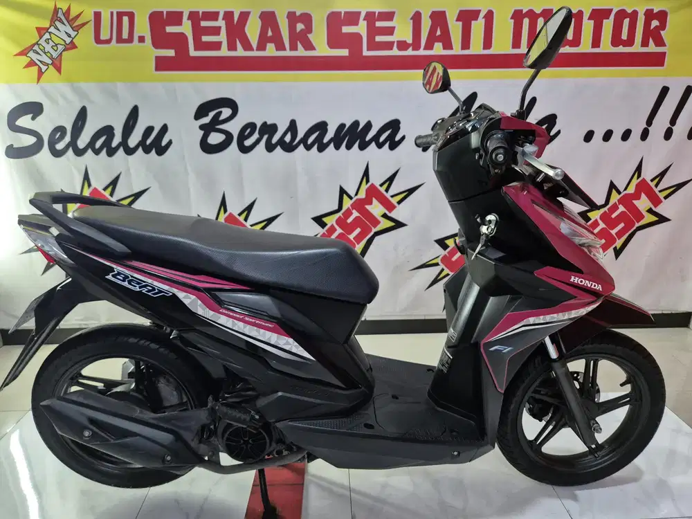 Beat Eco Magentha km rendah