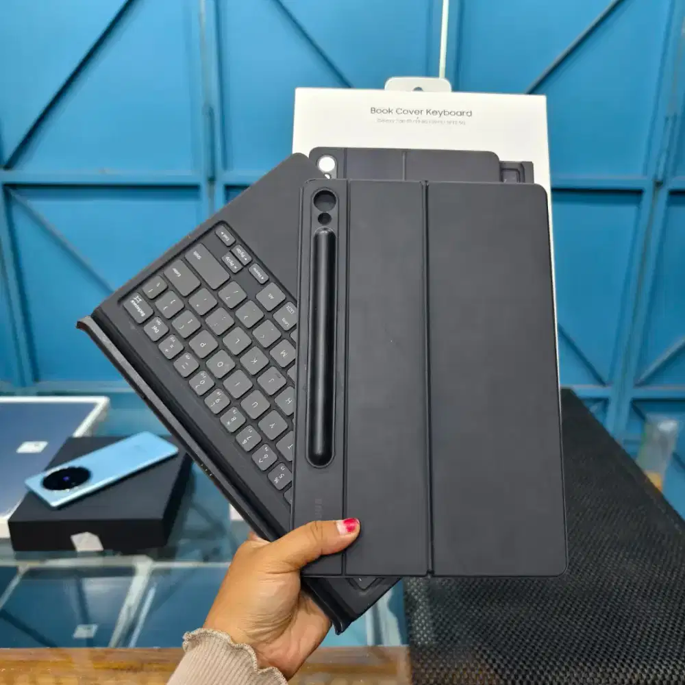 cover keyboard Samsung tab S9 Fe dan s9