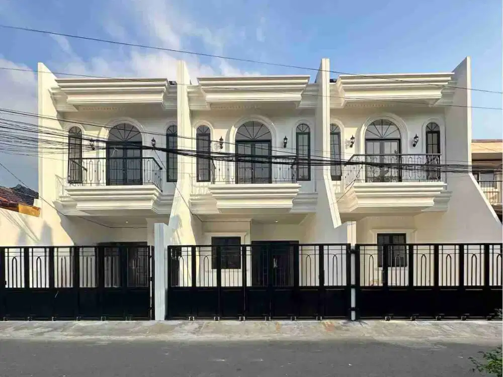 Dijual Rumah Baru Classic Modern Di Cipinang Jakarta Timur Dkt Stasiun Kereta Cepat Halim