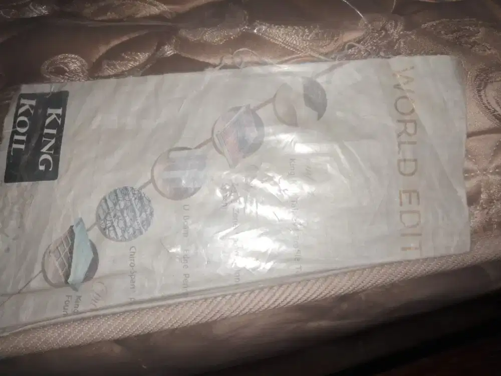Spring bed kingkoil world edition original super king size 200x200