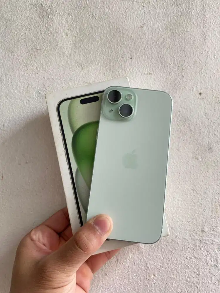 IPHONE 15 128GB IBOX GREEN GARANSI ON