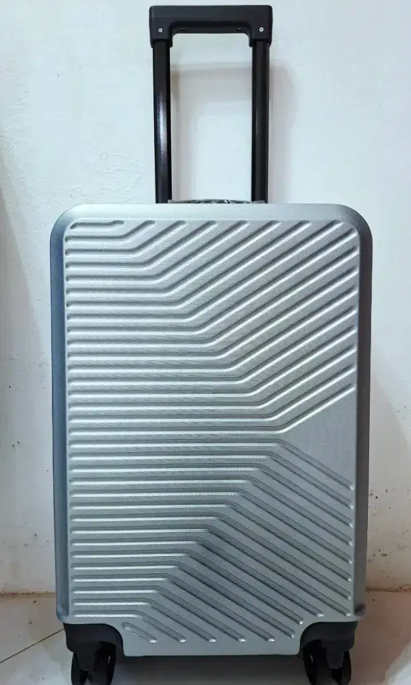 Baru travel koper polo hardcase fiber abs waterproof size 20 inch