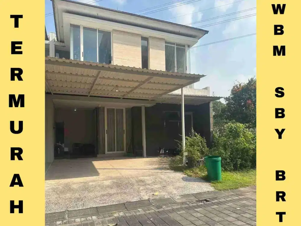 Termurah‼️2LT WBM Wiyung Sby Barat Ready Siap Huni.