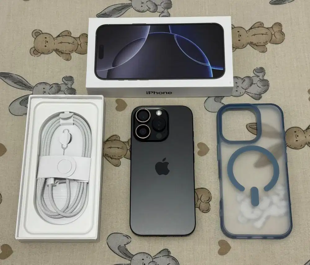 iPhone 16 Pro 256Gb Black Titanium Inter Aussie