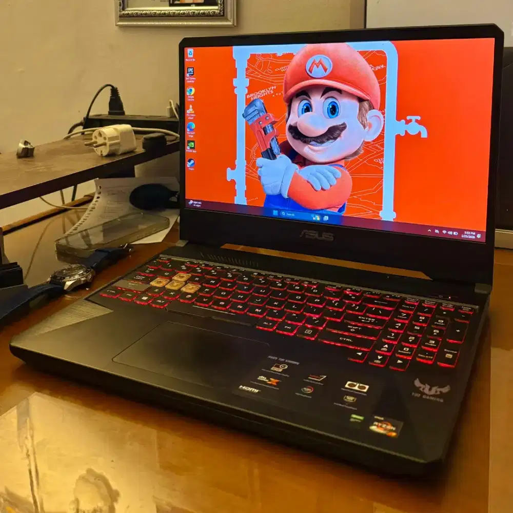 Asus TUF Gaming 16gb 512gb 1660Ti Ryzen 7 SSD fx505 rog TT laptop acer