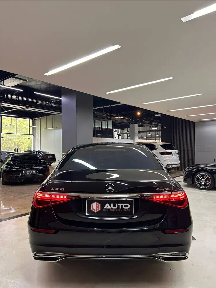 Mercedes Benz S450 2022 Hitam S450L AT Mercy B1288UD Km12rb Nik 2021
