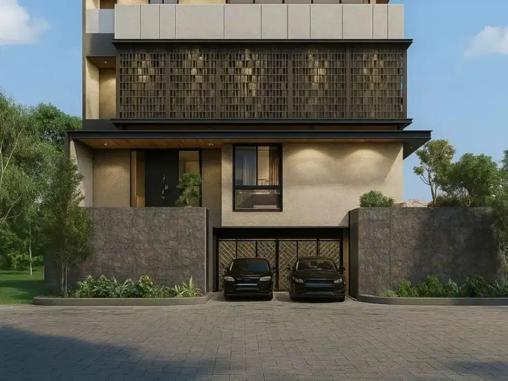 Brand New Minimalis Modern Rumah di Bukit Golf Mediterania Citraland
