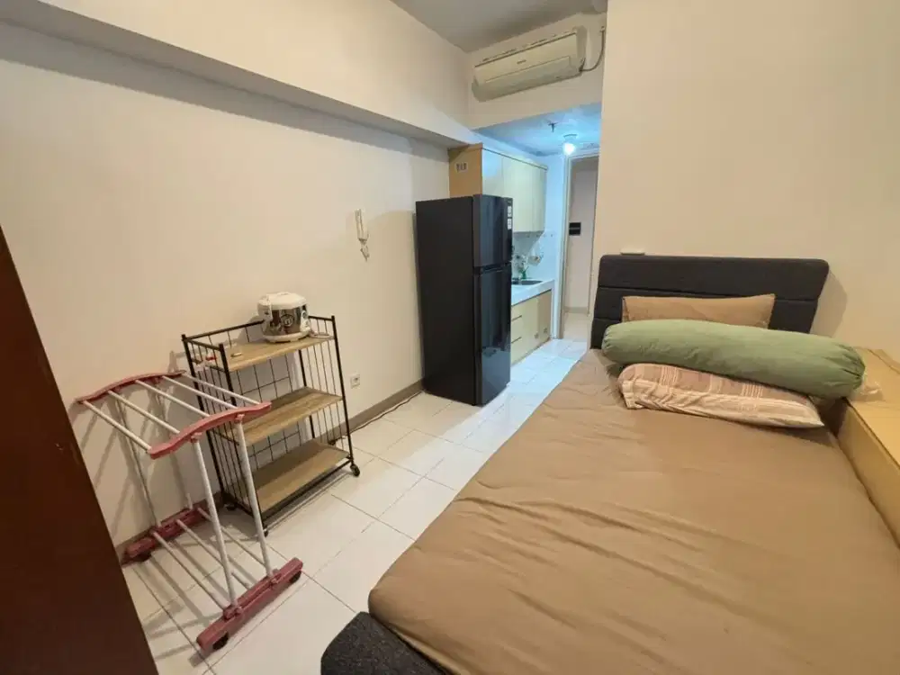furnish disewakan apartemen tokyo type studio 21m2 termurah siap huni