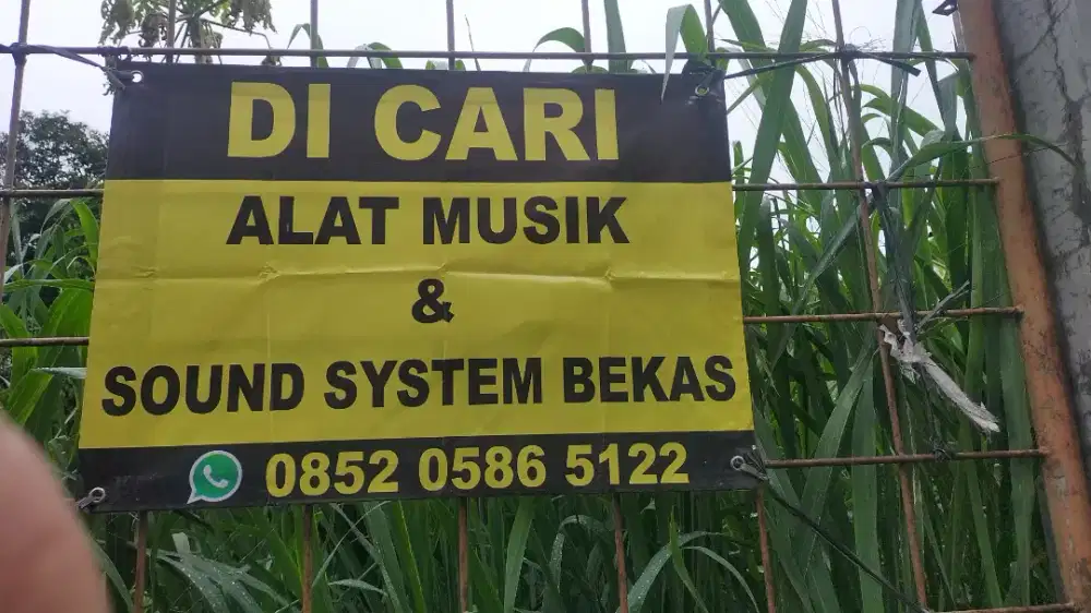 Drum dan alat musik di beli
