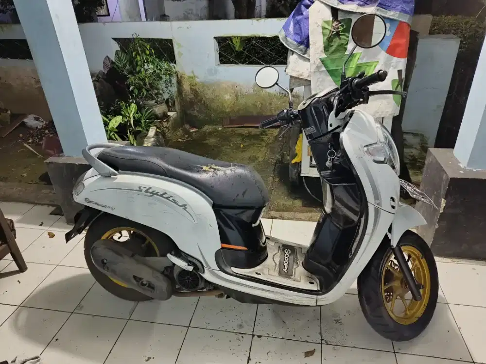 Scoopy 2017 Donat White Sporty