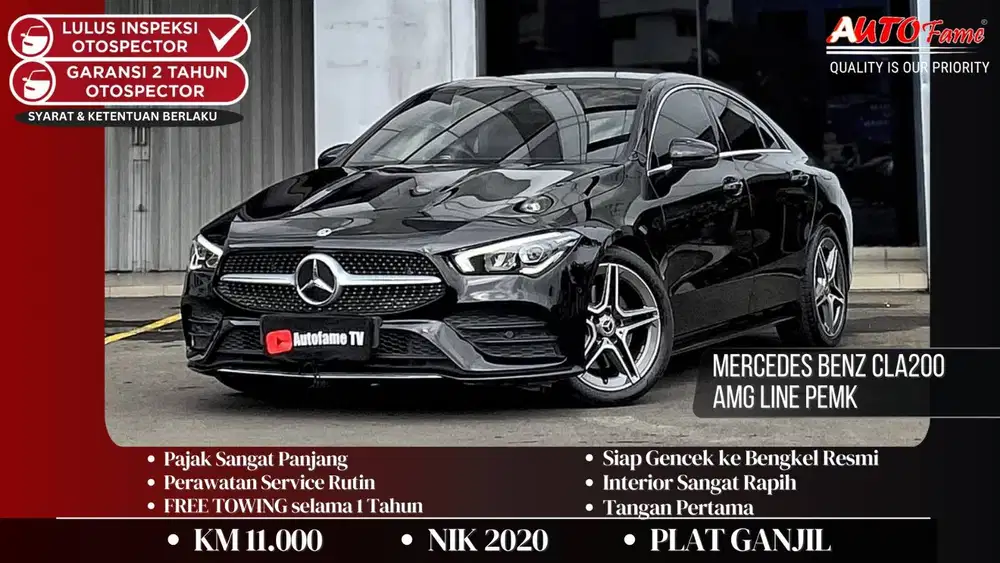 Mercedes Benz CLA200 AMG Line NIK 2020