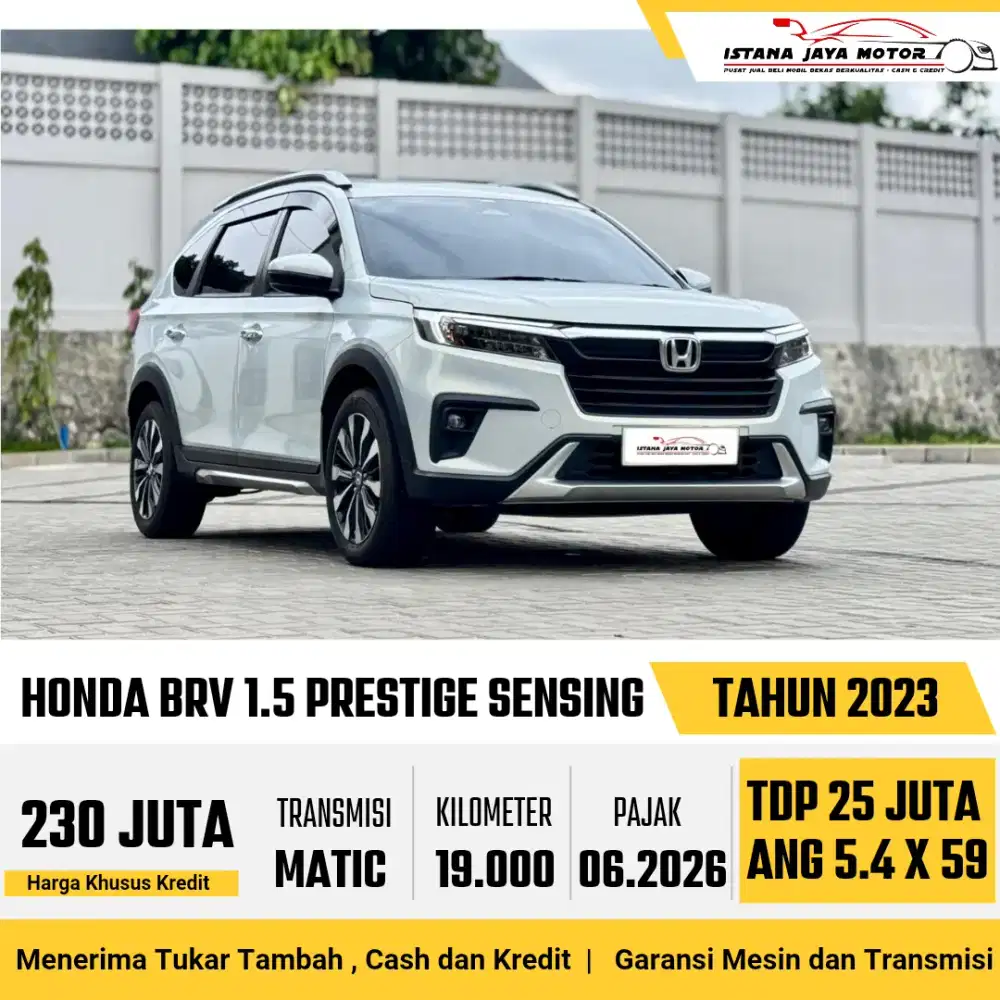 HONDA BRV 1.5 PRESTIGE SENSING 2023