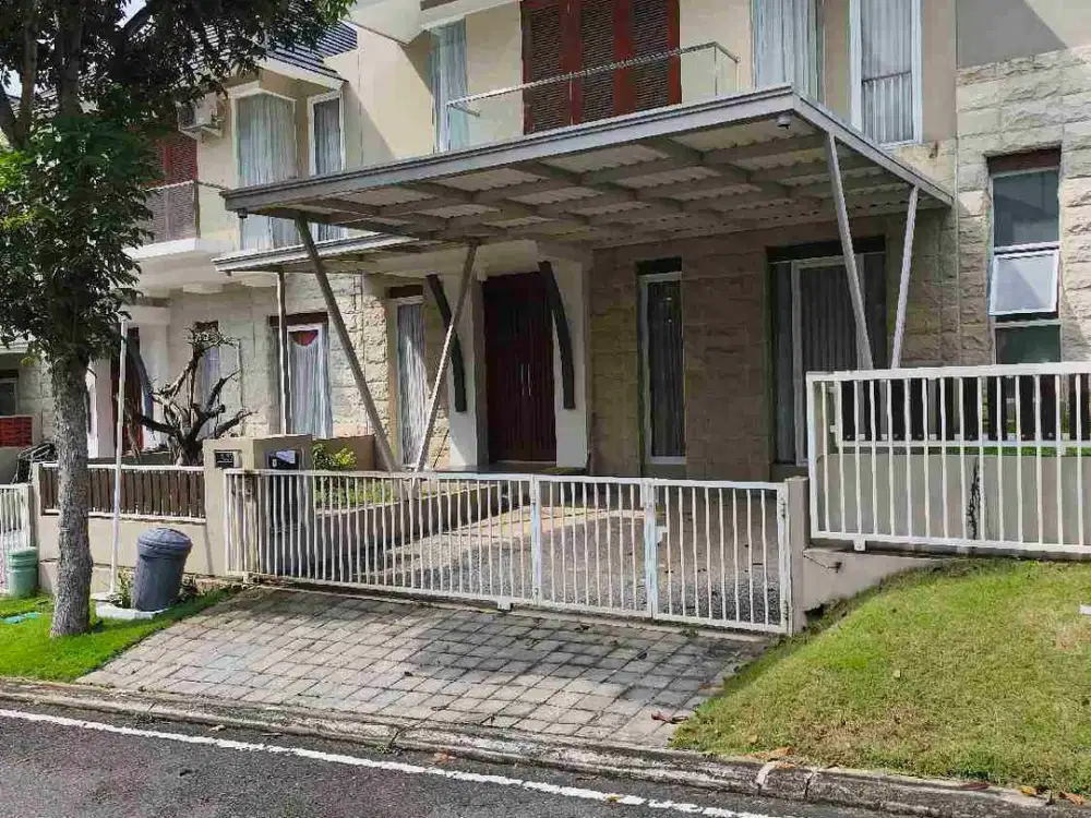 rumah mewah siap huni, 2 lantai, full perabot, citragrand tembalang