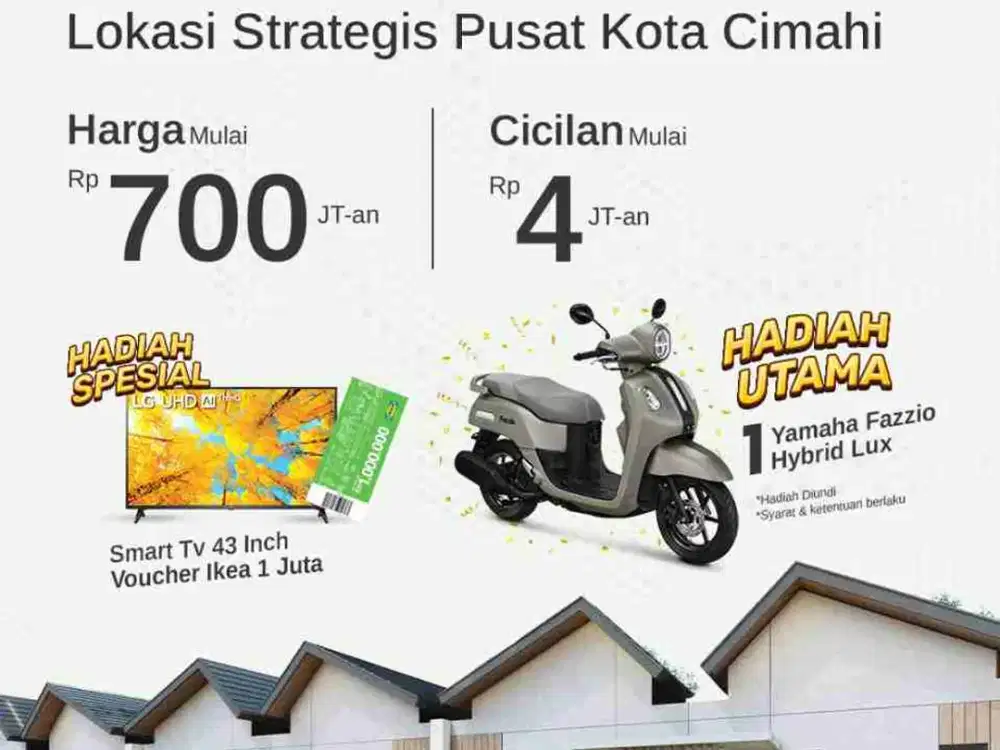 Doma Homes, Cimahi. Type 36 & 56