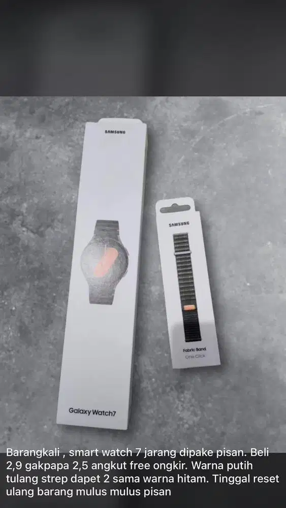 Samsung smart watch 7