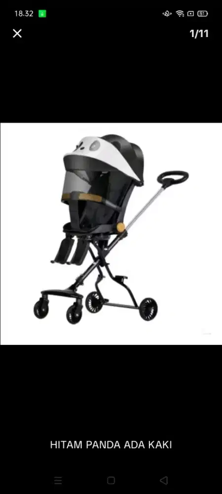 Magic stroller baby