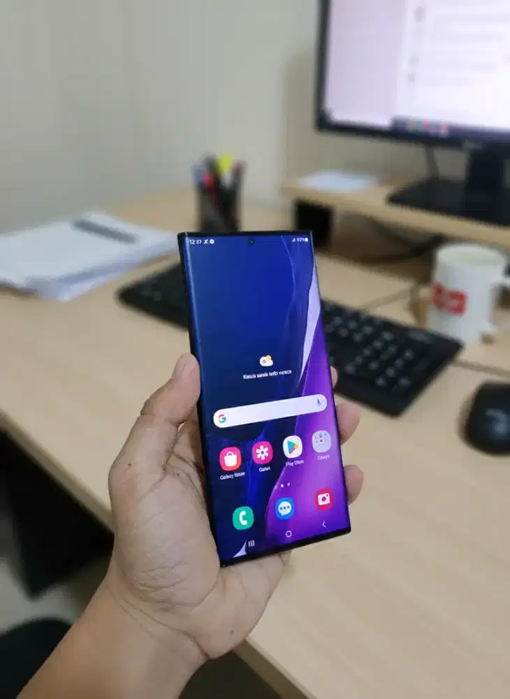 Samsung Note 20 ultra Bersih Amoled