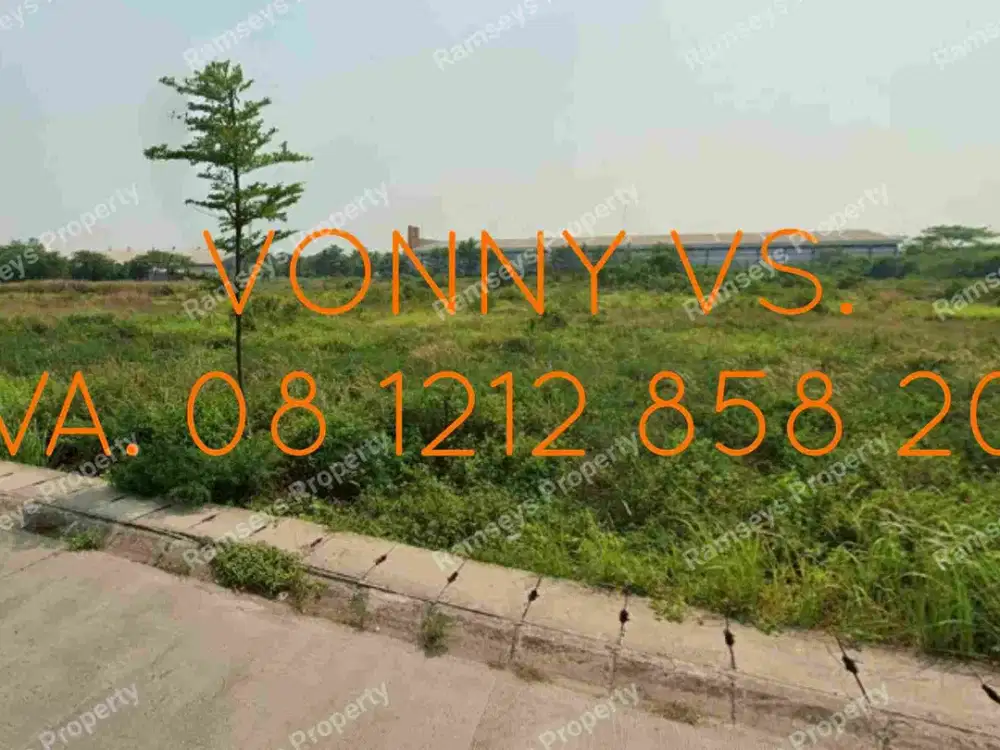 DIJUAL KAVLING PERGUDANGAN BISNIS PARK DAERAH MARUNDA MAKMUR, BEKASI, JAWA BARAT,  LT. 2 HA, 3 HA, PAS PINTU TOL, SIAP PAKAI.