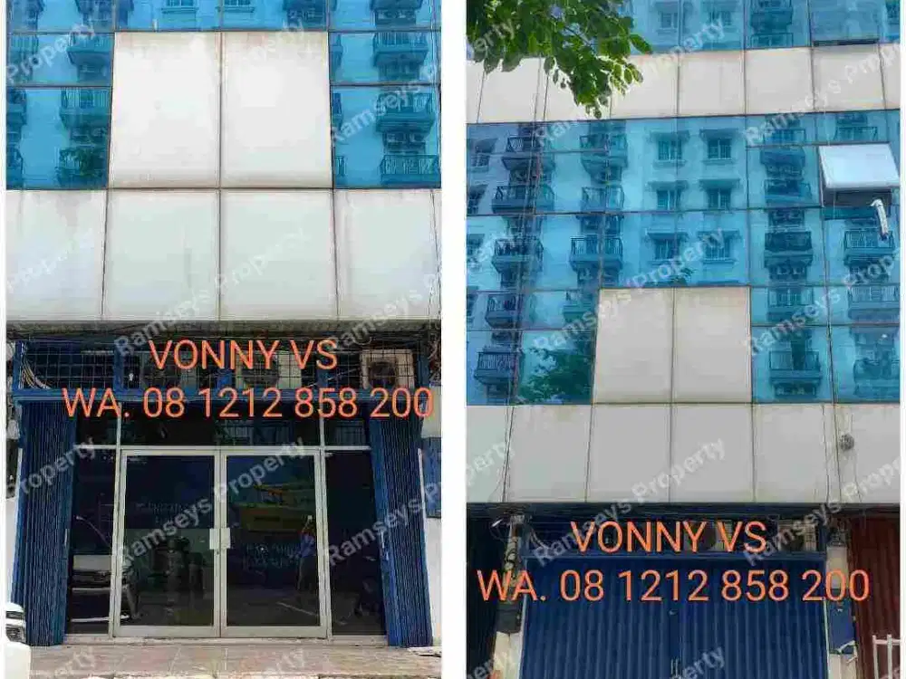 DIJUAL RUKO PLAZA PASIFIC KELAPA GADING, JAKARTA UTARA, 4 LANTAI, HGB, BAGUS, SIAP MASUK.