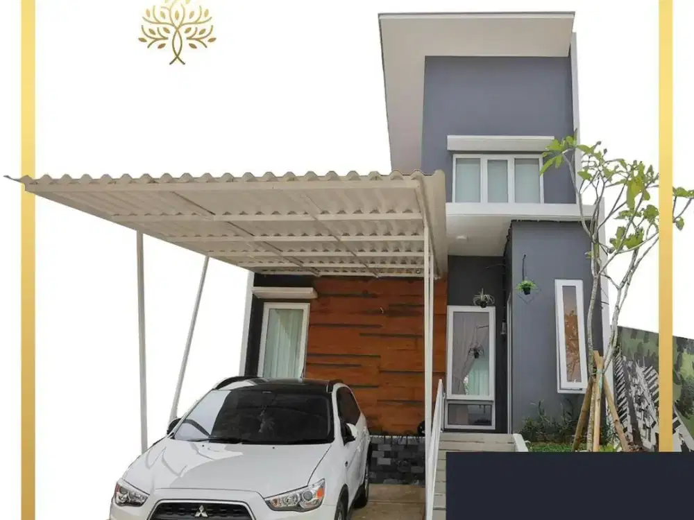 Dijual Rumah MURAH [siap huni] Modern Tropical Dekat Stasiun Cilebut Bogor