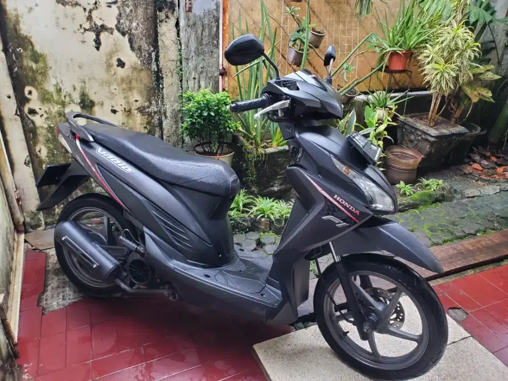 Honda Vario 110 Led 2016 Abu-abu Full orisinil.