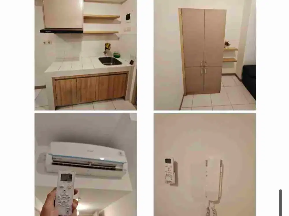 disewa murah tokyo riverside semi furnish siap huni