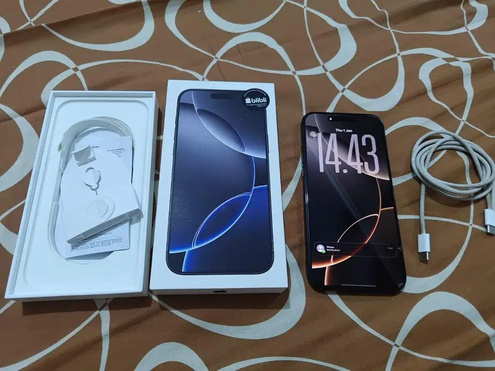 Iphone 16 Pro Max 256GB Black titanium