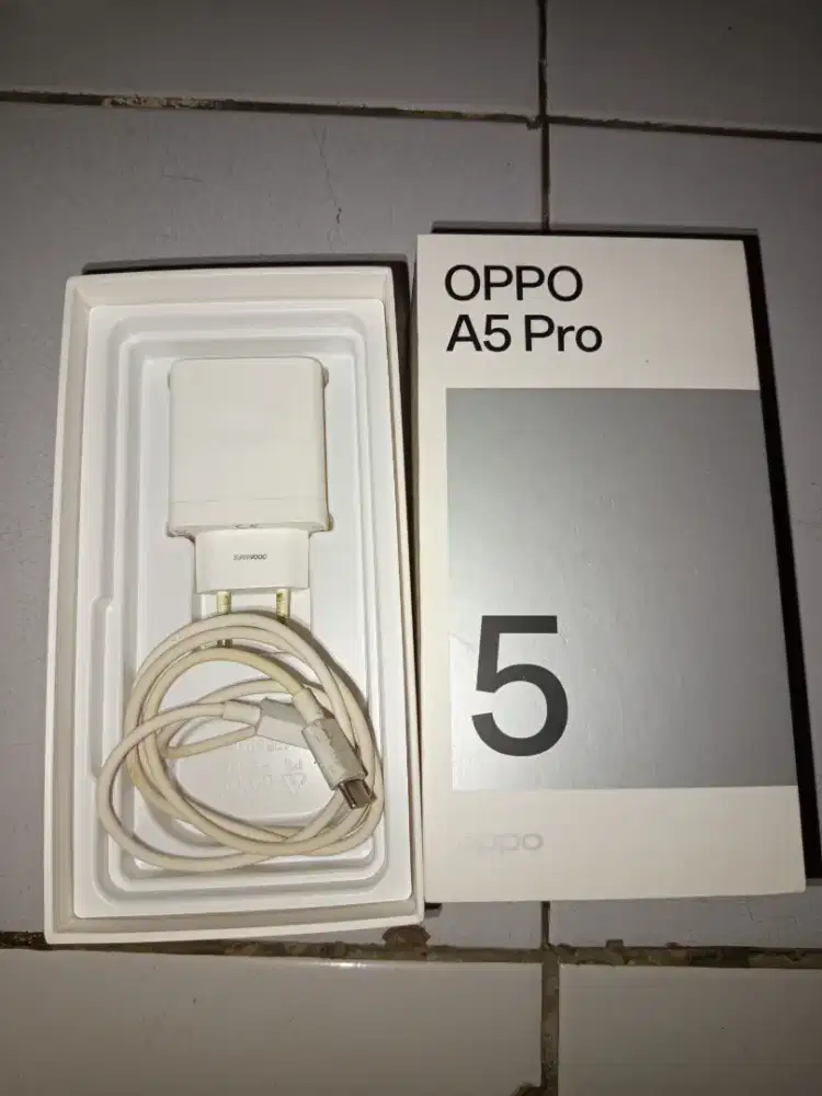 Hp Oppo Resmi tipe A5Pro NFC Ram 8/128Gb