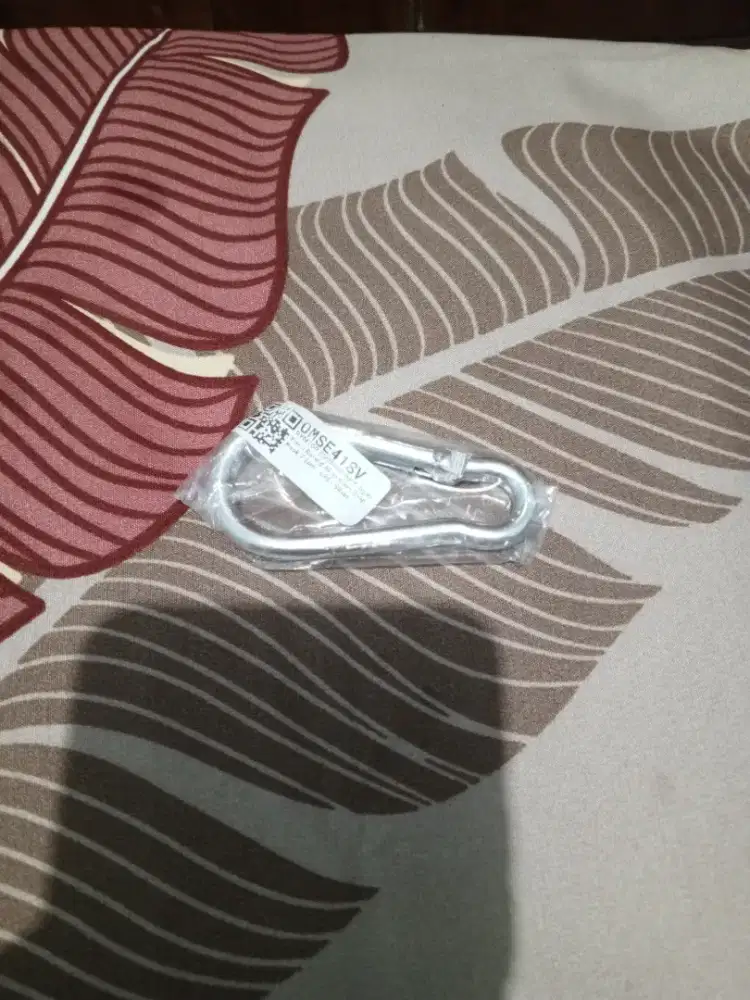 Metal karabiner panjang 7.5cm